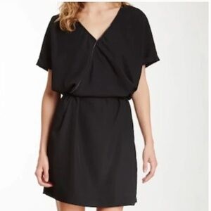 Maison Scotch & Soda Zipper Wrap Dress